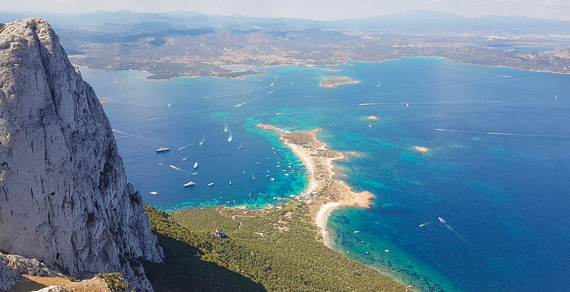 veduta aerea Isola Tavolara